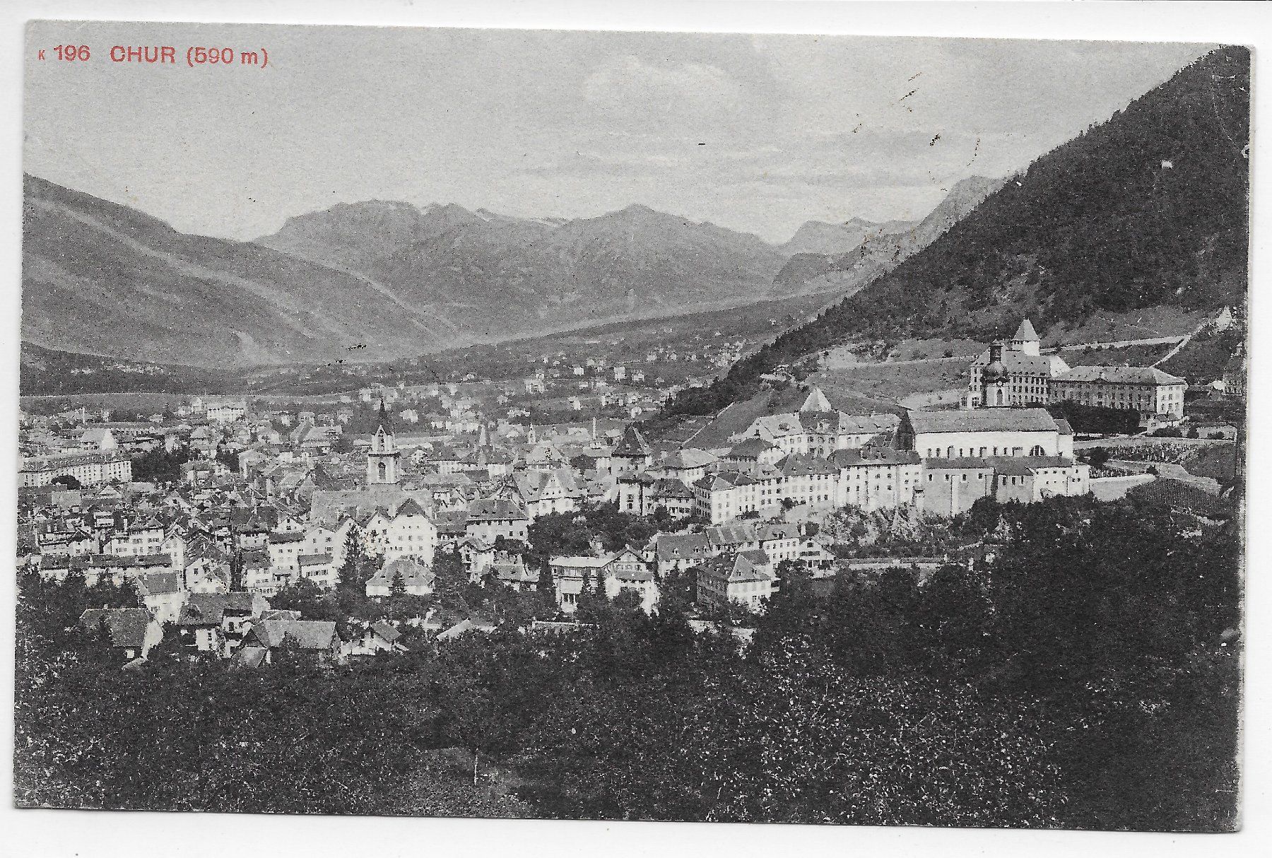 Cartes postales: Ansicht von Chur – D'occasion à Hefenhofen par Richsalz