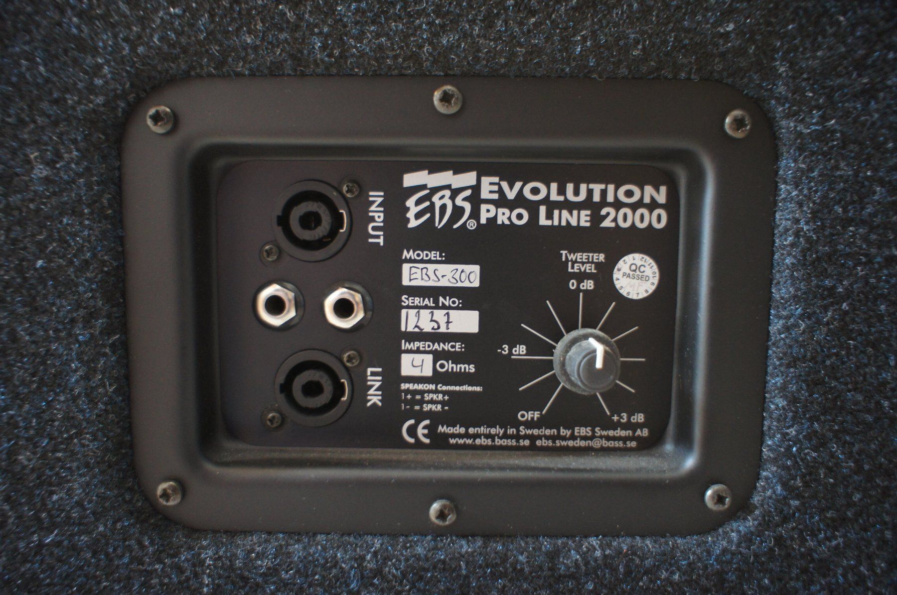 Ebs Amplificatori: Bassanlage, EBS, ET-650 Top & EBS-300 Box – Usato da Pfäffikon ZH venduto da Tomfrichtle 9