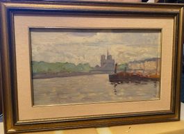 Antoine Schmidt (1891–1920) – “La Senna con Notre-Dame”