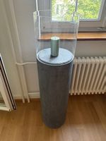 Dekorativer Kerzenständer / Windlicht 109 cm Höhe