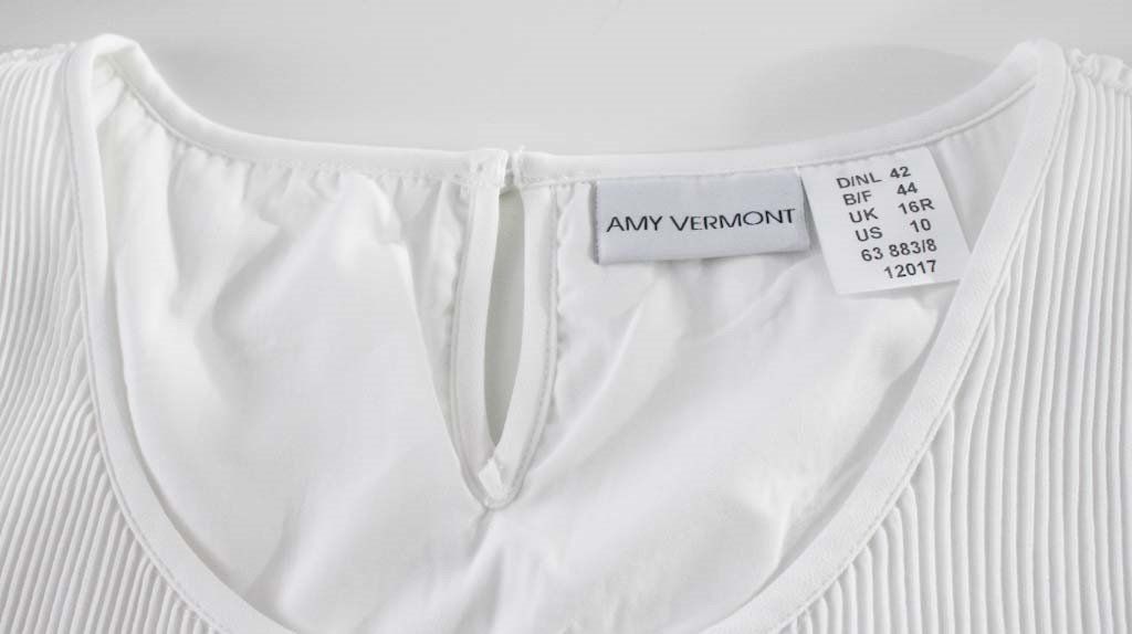 Top: AMY VERMONT Plissee-Top Gr. 42 – Usato da Belp venduto da caramel-secondhand 5