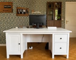 Ikea Hemnes Schreibtisch weiss
