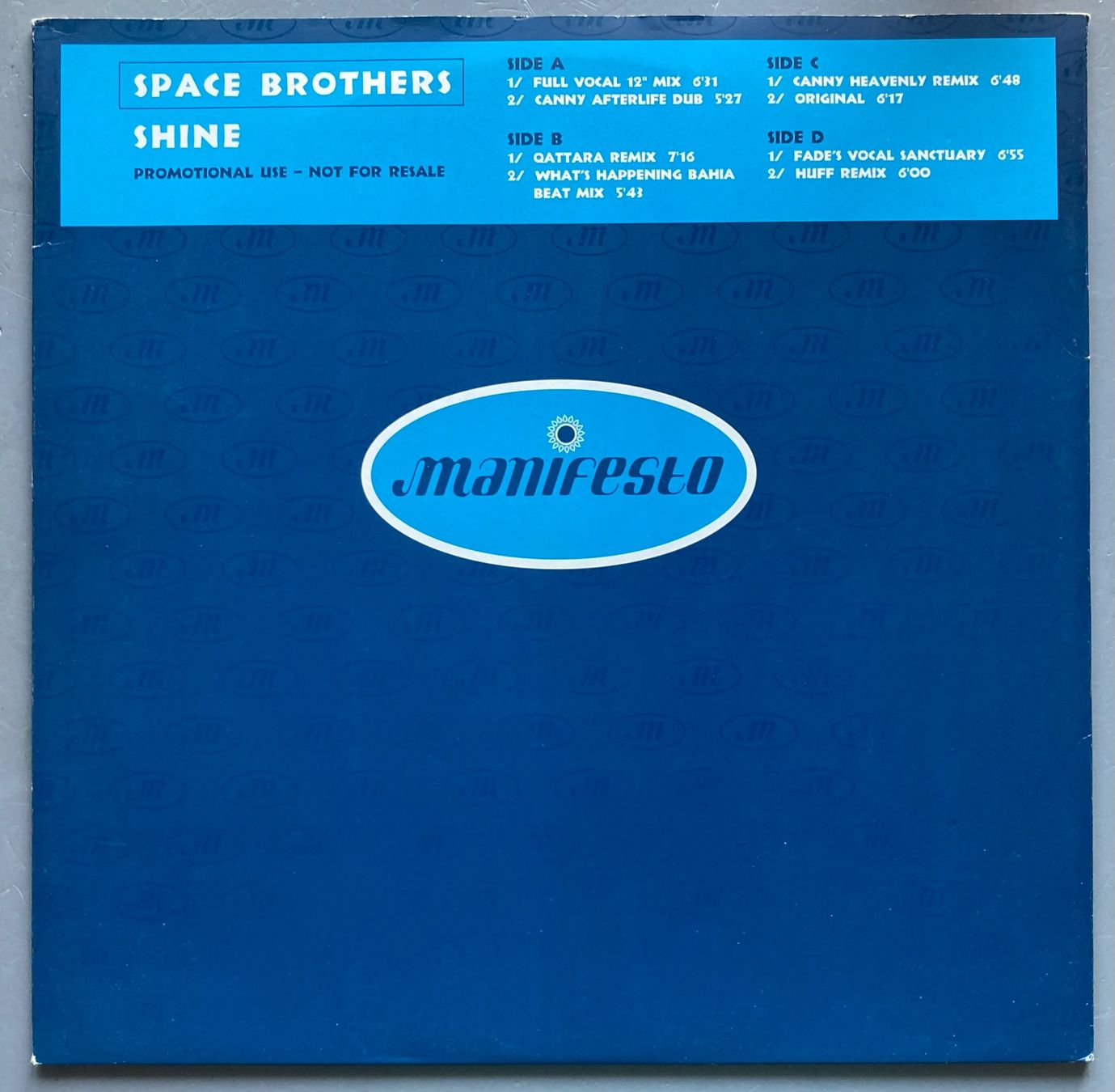 Vinyles: THE SPACE BROTHERS - SHINE – D'occasion à Poliez-Pittet par Newtown-Records