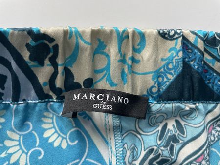 Marciano by Guess Seidenhose  Gr. 40 Türkis Muster