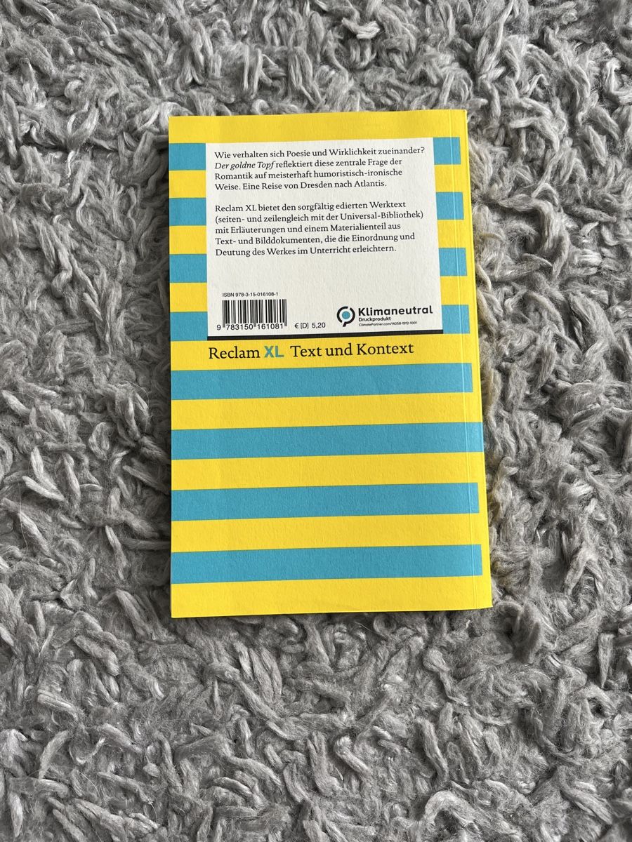 Libri: Der goldene Topf, E. T. A. Hoffmann – Usato da Kaltenbach venduto da happysunshineee 1