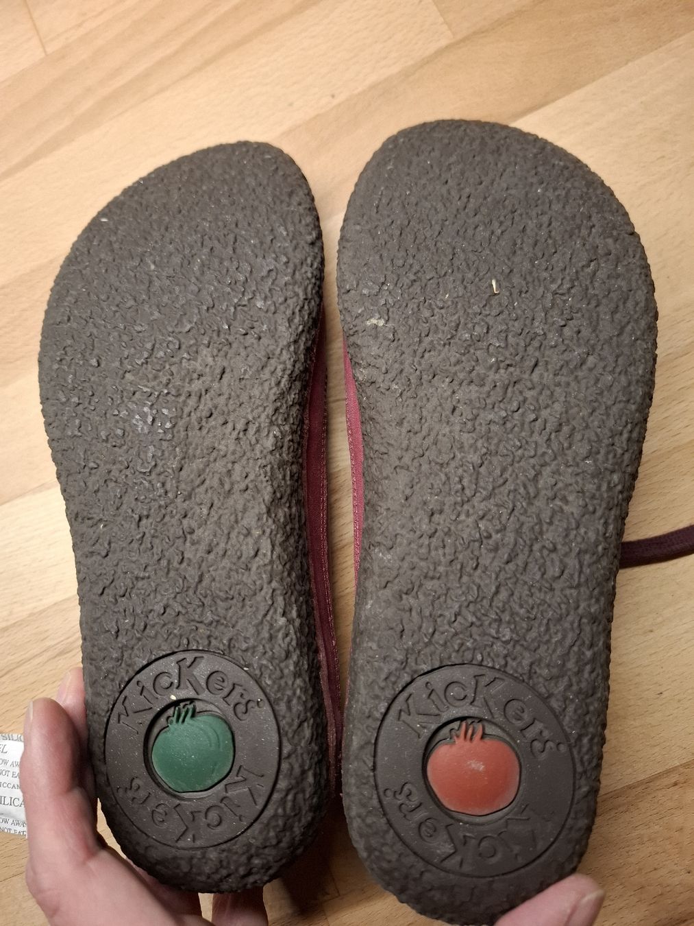 Kickers Scarpe da donna: Kickers Lederschuhe Gr. 38 weinrot Damen – Usato da Dietikon venduto da zweiumzug 3