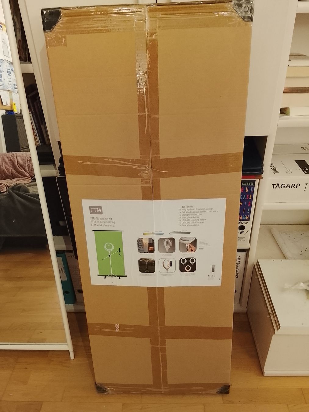 Sonstiges Zubehör: FTM Streaming Kit mit Ringlicht und Greenscreen - NEU & OVP – Neu und originalverpackt aus Effretikon von SEMOUNA 3