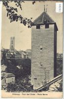 Fribourg - Tour des Chats - Porte Berne (beschnitten)