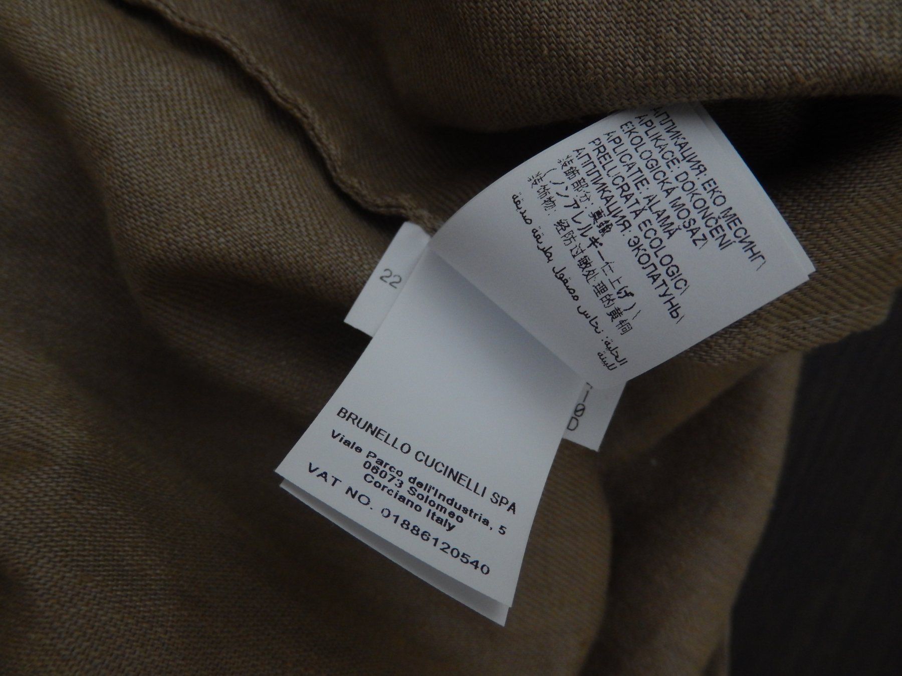 Brunello Cucinelli Robes: Orig. BRUNELLO CUCINELLI Leinenkleid mit Monilli Gr. 36 – D'occasion à Tuggen par vivira 9