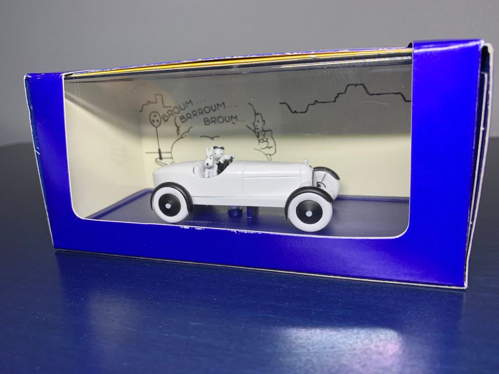Hachette. Les voitures de Tintin. E:1/24. L'Amilcar des Soviets Réf. 09