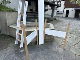 Flexa Hochbett Bauteile Weiss