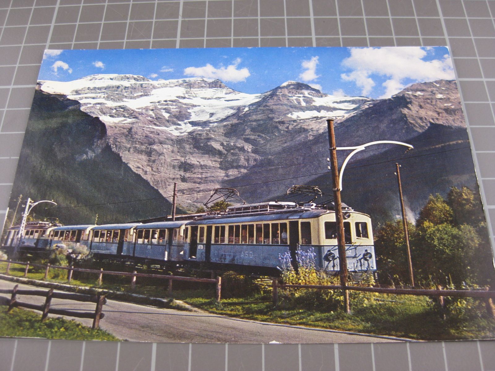 Ansichtskarten: AK Les Diablerets mit Zug – Neu (gemäss Beschreibung) aus Malters von Marosko