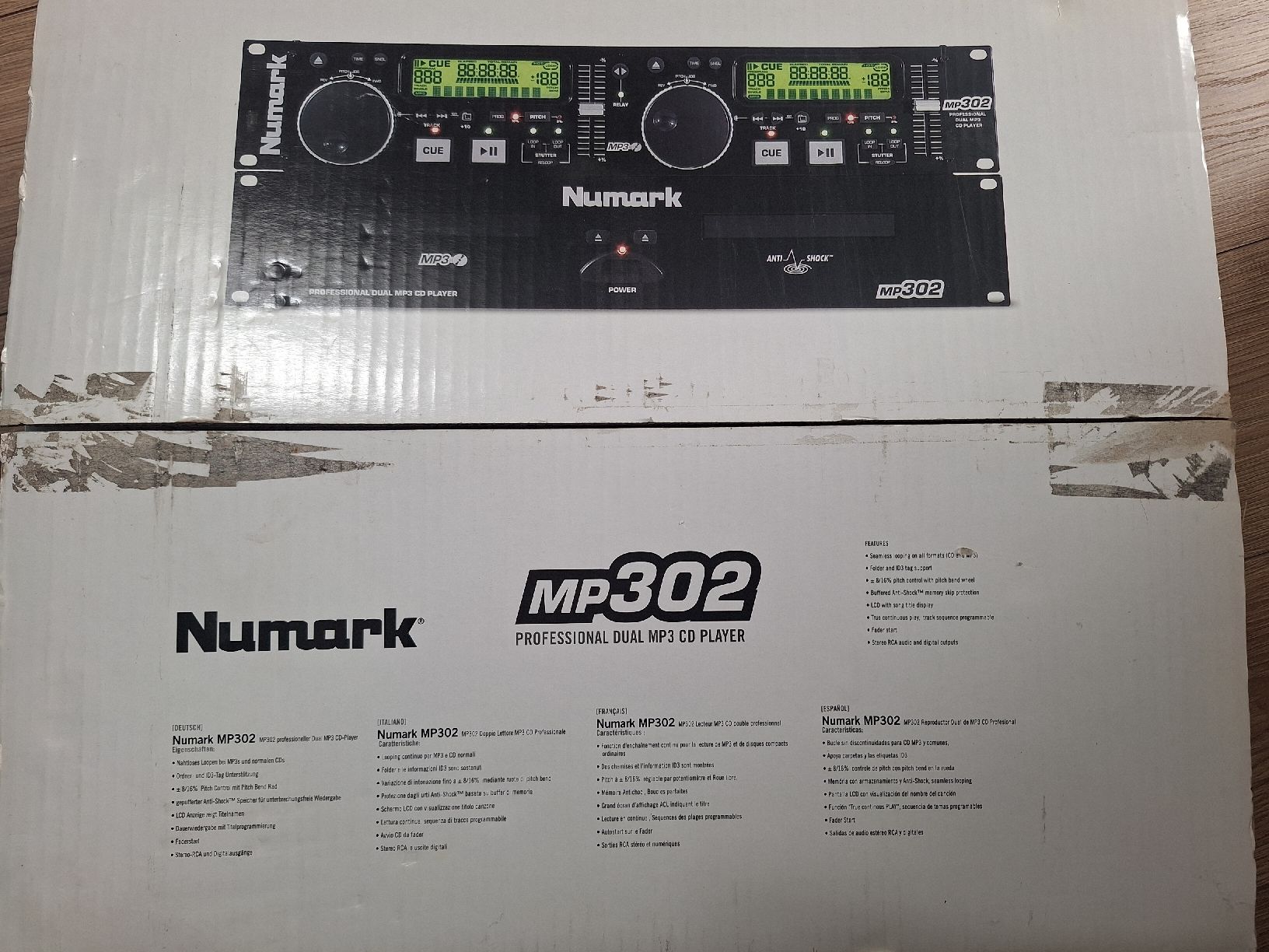 Behringer Console di mixaggio: Numark MP302 Doppel CD Player mit Behringer DX052 Mischpult – Nuovo (secondo la descrizione) da Zuzwil SG venduto da the_m7d6 3