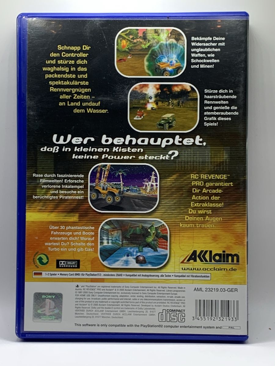 Sony Giochi: RC Revenge Pro - Playstation 2 – Usato da Ostermundigen venduto da RG-Collector 1