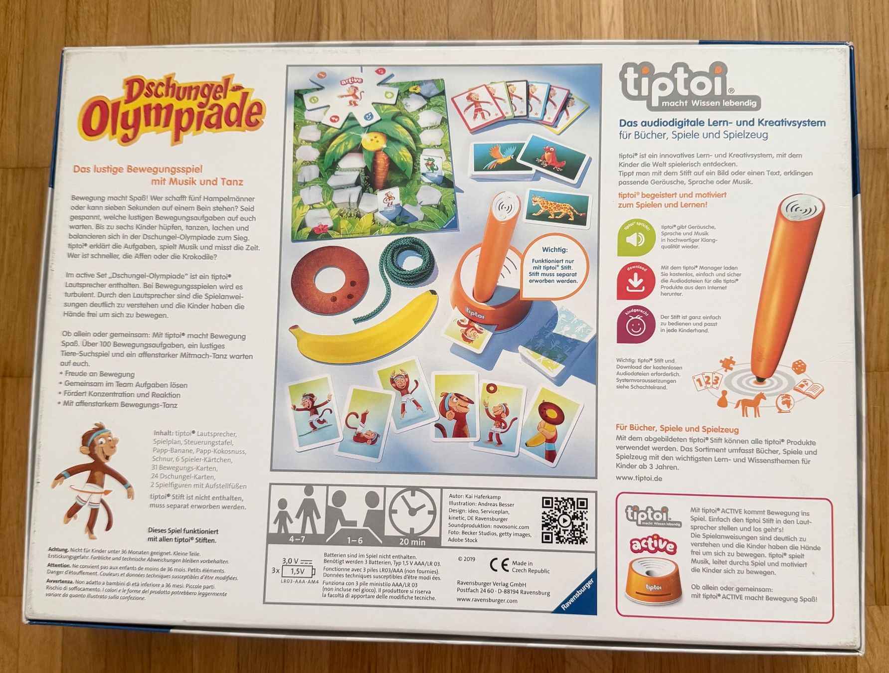Tiptoi Spiele: Tiptoi Dschungel Olympiade Active Set – Gebraucht aus Zürich von giovannisp 1