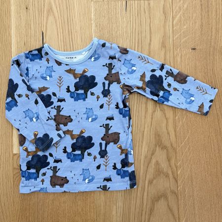 Name it! Langarmshirt Gr. 74 (6-9M) Bio-Baumwolle Neu!