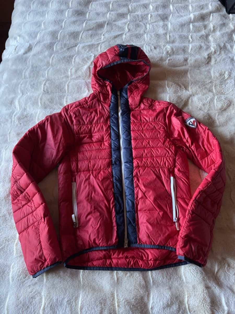 Rossignol Giacche: Rossignol Red Down Jacket, Men's S, Winter Warmth! – Usato da Oeschseite venduto da -Luxury-On-Line-