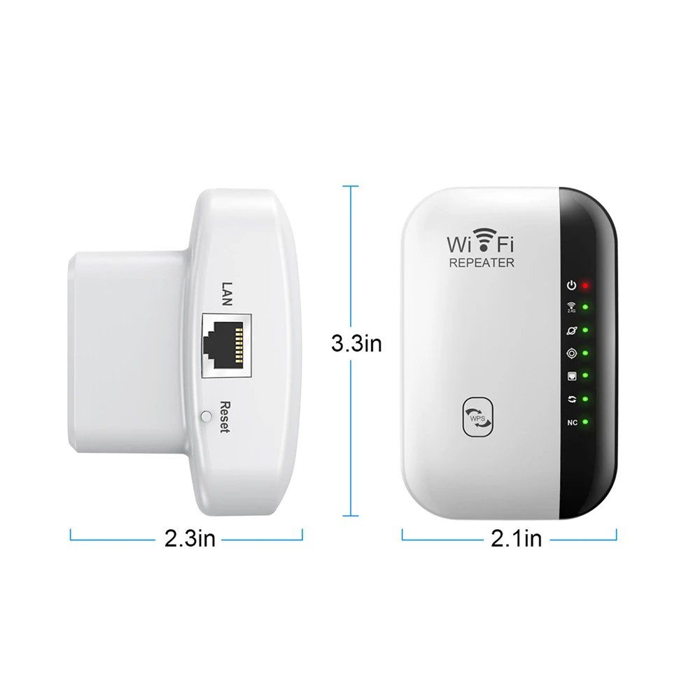 Modem & Router: 300 MBit/s WLAN-Repeater Router-Range Extender verstärker – Nuovo e nell'imballaggio originale da Genève venduto da Top-Trend 1
