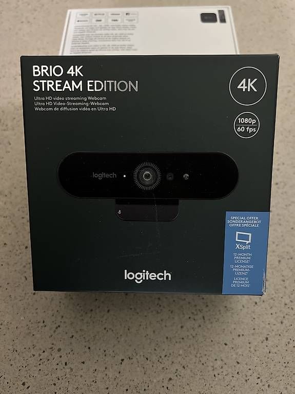 Webcam: Logitech Brio 4K stream Edition webcam  – Usato da Dübendorf venduto da kma_vl8m