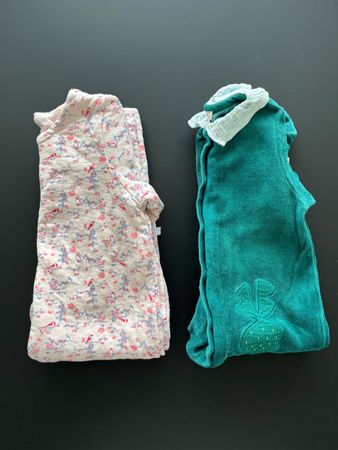 Cute Baby Sleepsuit Bundle, Size 12 Months
