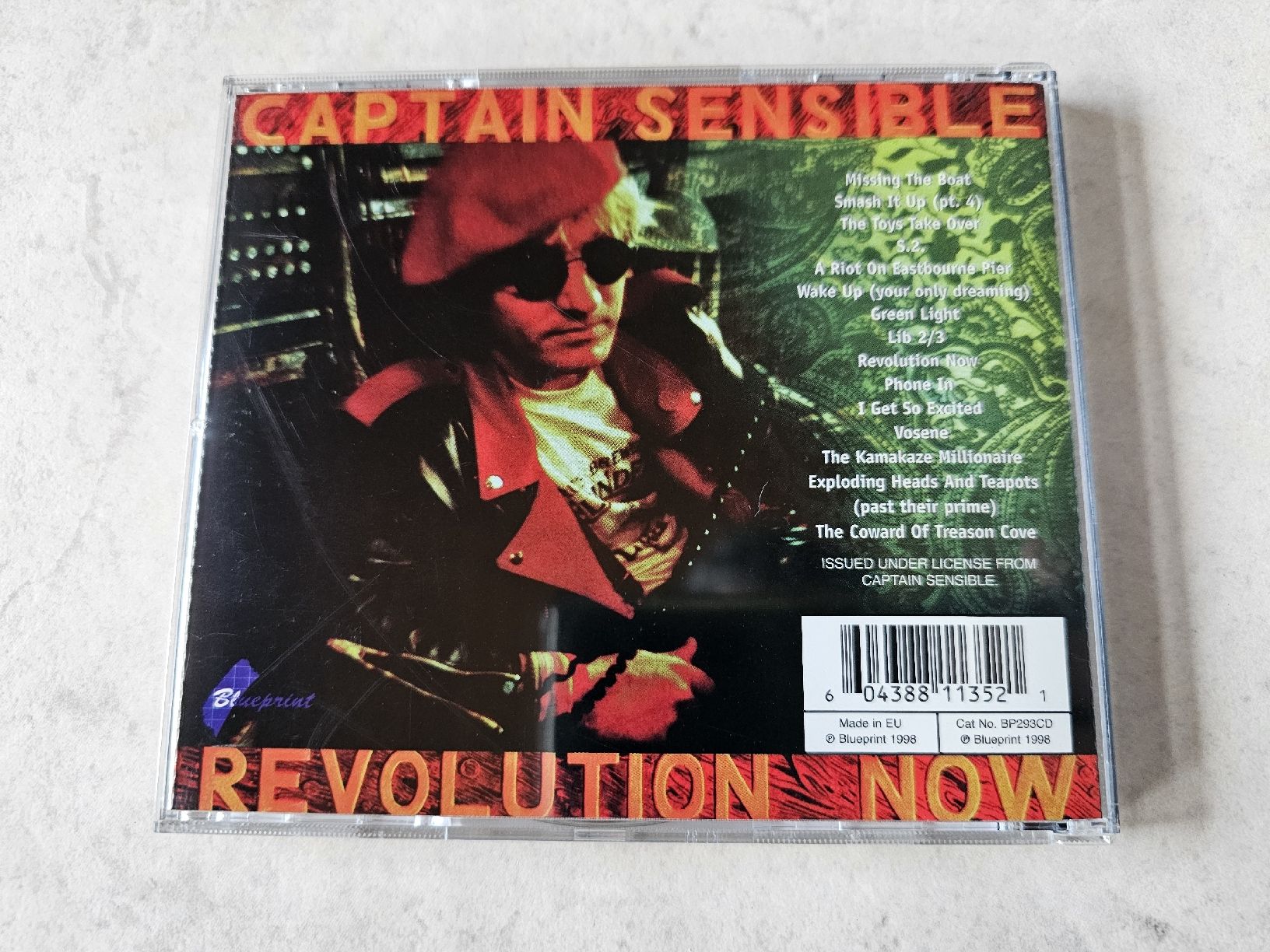 CD: Captain Sensible  -  Revolution Now – Usato da Schneisingen venduto da backstore24 1