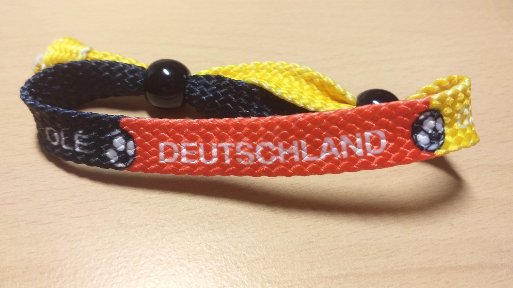 Bracciali & Braccialetti: Deutschland Fussball Armband – Usato da Schindellegi venduto da nin_7njd 1