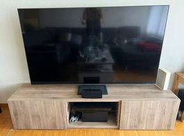 TV Möbel Holz/Glas Top Zustand
