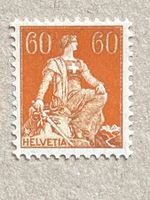 140, postfrisch, Unterdruck gräulich statt gelblich