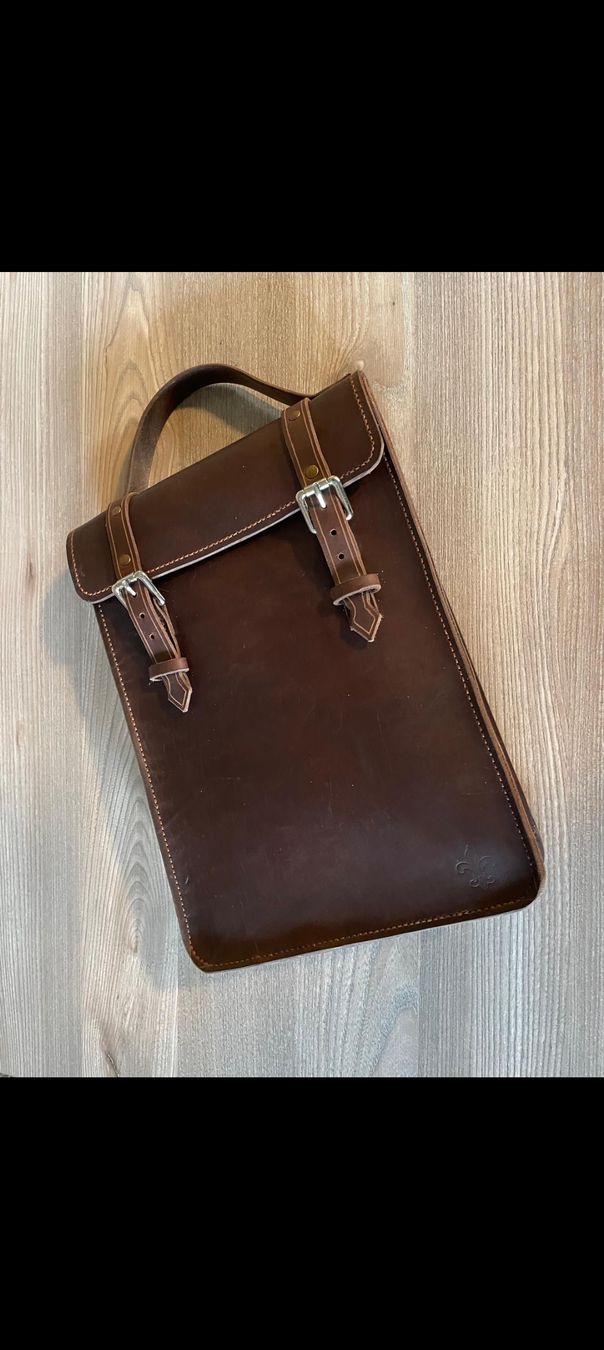 Koffer & Taschen: Sac documents en cuir vintage, style unique – Neu und originalverpackt aus chatel St denis von AD.Leder.Cuir 3