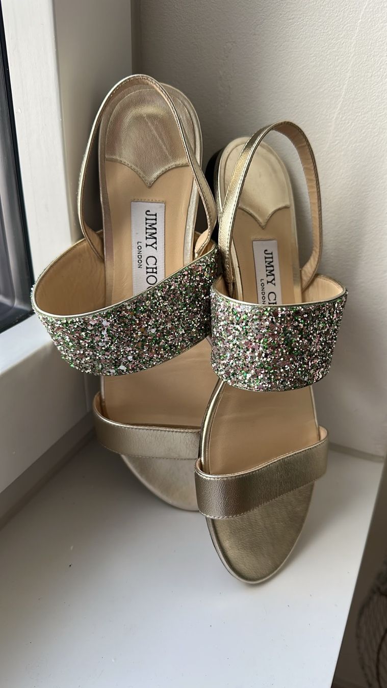 Jimmy Choo Scarpe da donna: sandale paillettes Jimmy Choo – Nuovo (secondo la descrizione) da Zürich venduto da hel_8m92 2