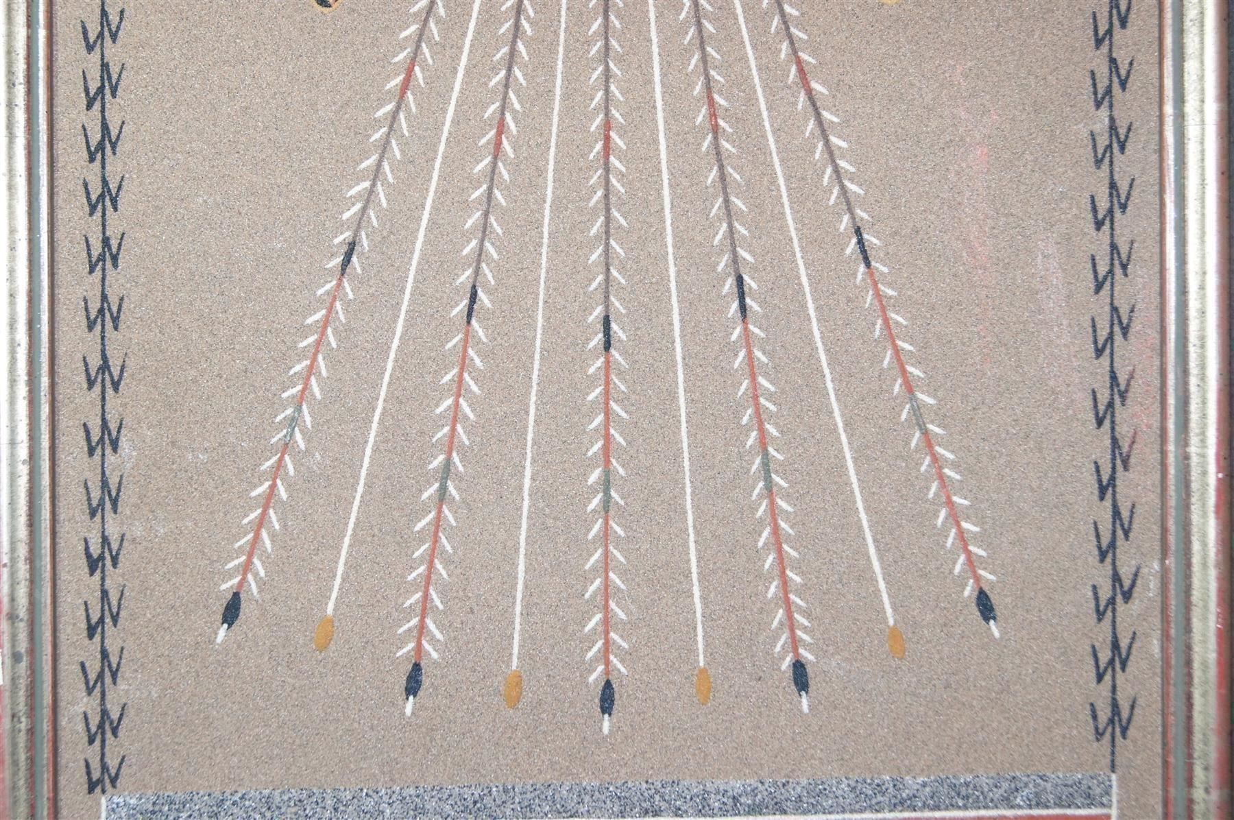 Foto & Immagini: Altes Navajo Sandbild wohl Mitte 20. Jhd. – Usato da Geroldswil venduto da ARTEFACTO 3