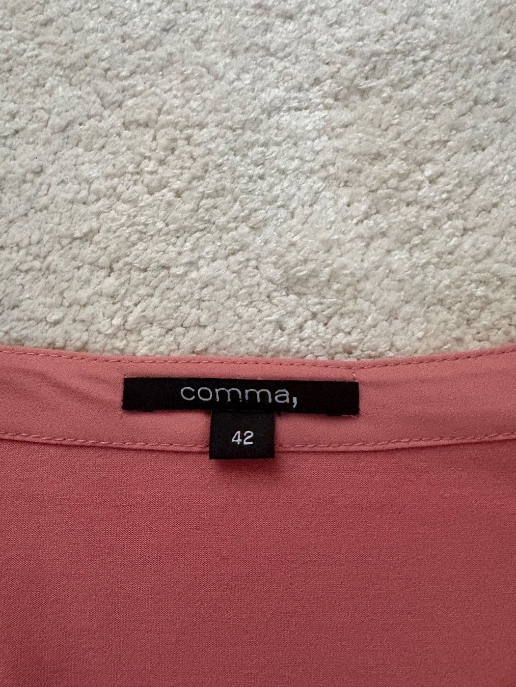 Comma Camicette: Comma Bluse in Koralle, Grösse 42, Top! – Usato da Winterthur venduto da Lepetitprince18 3
