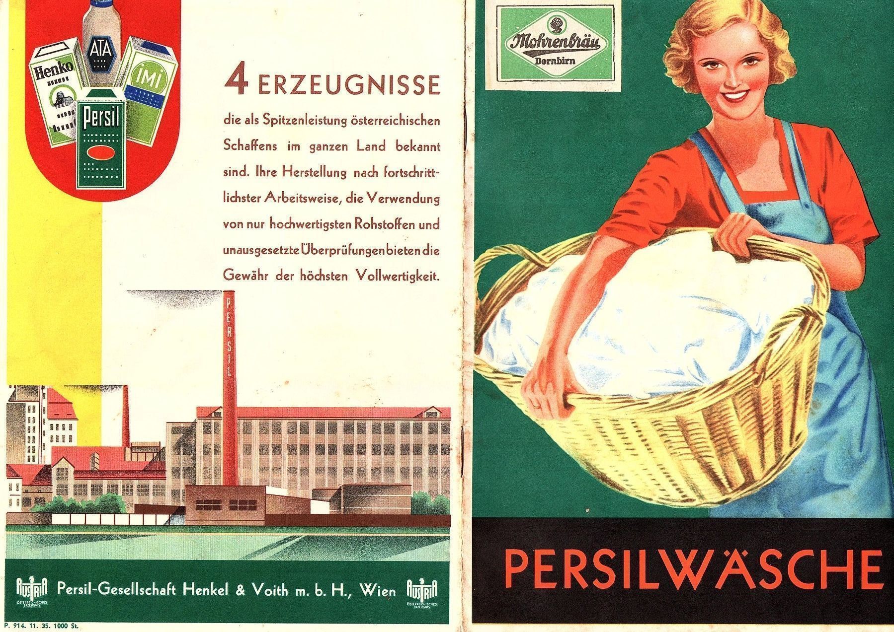 Dokumente: Persil Broschüre antik – Gebraucht aus Mörschwil von antiksalon 1