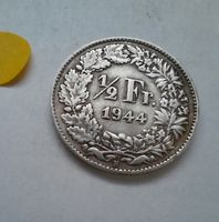 1/2 Franken Silber 1944
