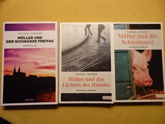 Bücher: 9 CH-Krimis von Raphael Zehnder  -  Müller – Gebraucht aus Oberweningen von Gerini