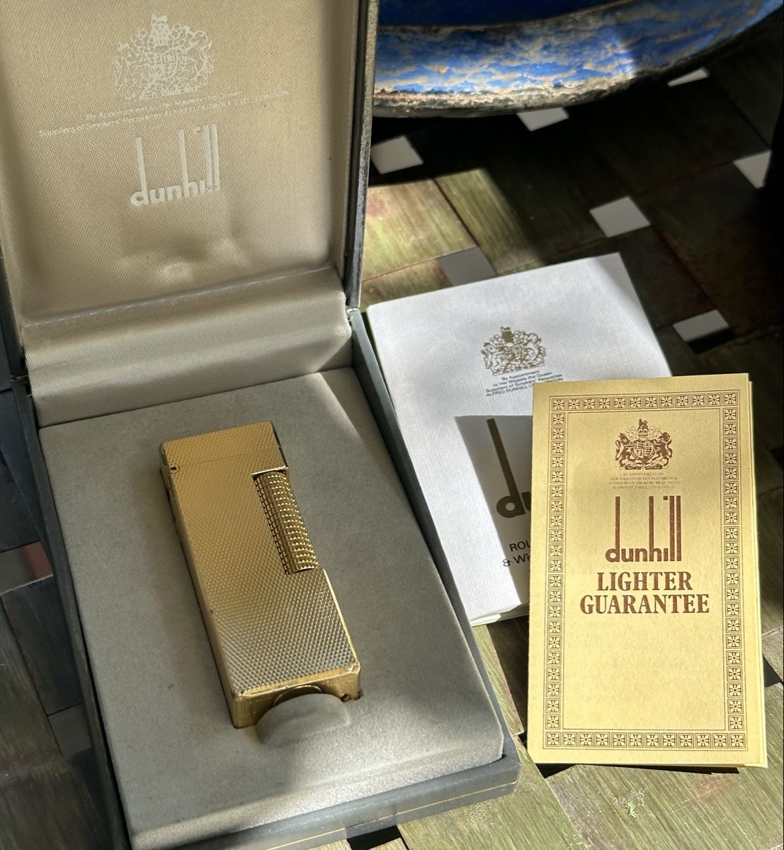 Dunhill Feuerzeuge: Dunhill Rollagas with box and papers – Gebraucht aus Zürich von RatsTreasure