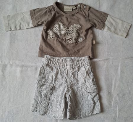 Ensemble chemise + short pour garcon taille 50