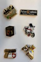6 Polizeipins Kapo / Stapo Pins