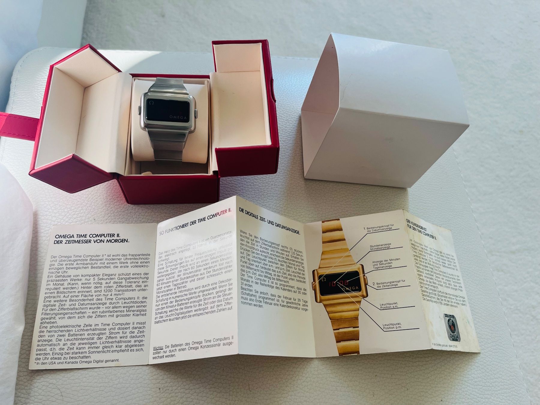 Omega Uhren: Omega Time Computer 2 / Box and papers !! – Gebraucht aus Jussy von  1