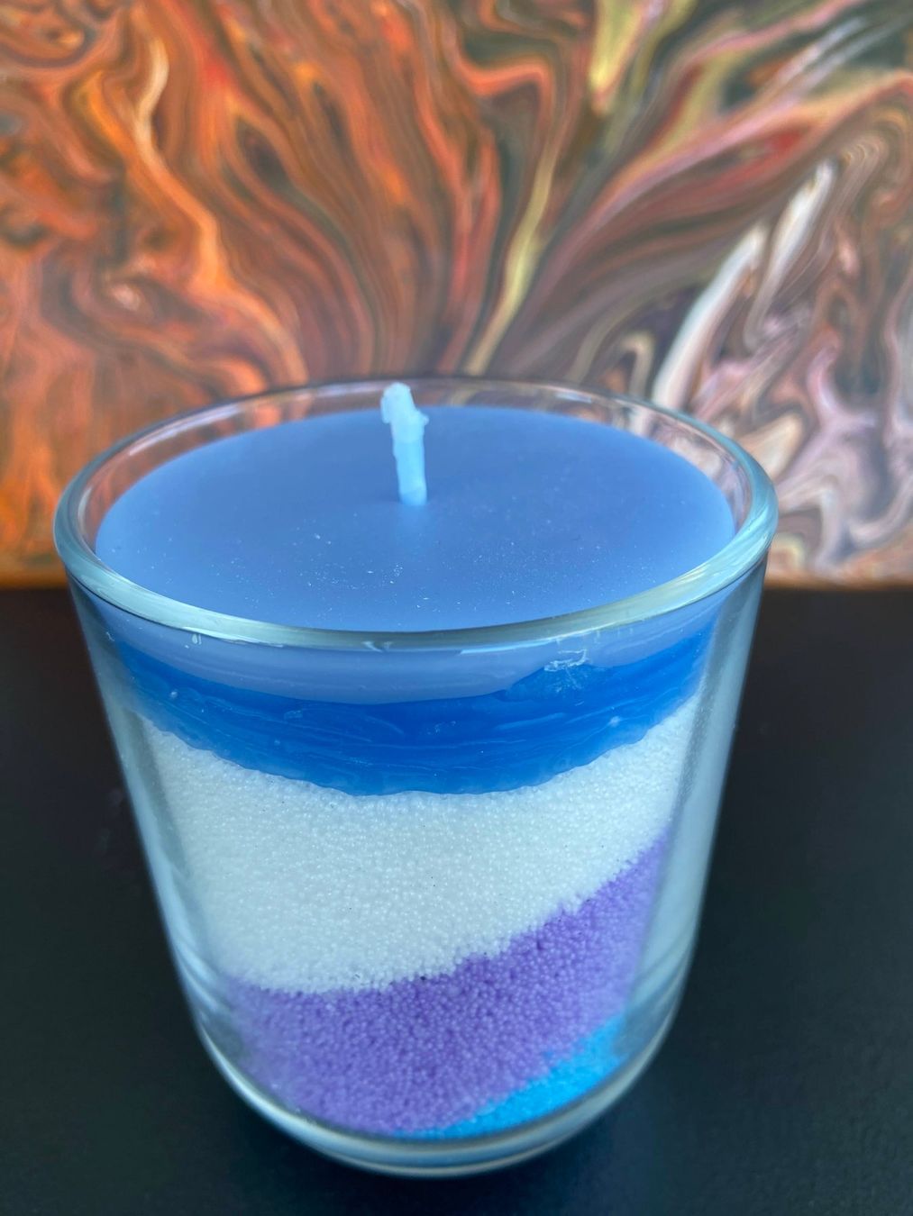 Candele: Sandkerze im Glas – Nuovo e nell'imballaggio originale da Reinach BL venduto da Nike231