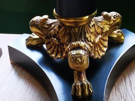 Builotte Tischlampe im Empire Stil mit tollem Fuss
