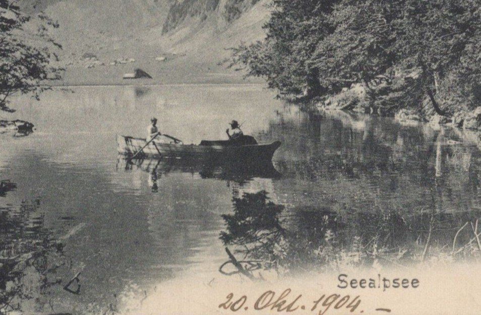 Ansichtskarten: Seealpsee 1904 – Gebraucht aus Aarau von kufi44 1