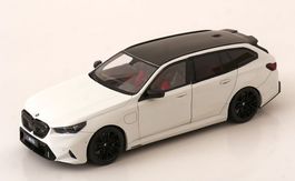 BMW M5 Touring G99 seit 2025 weiss / schwarz 1:18 von Solido