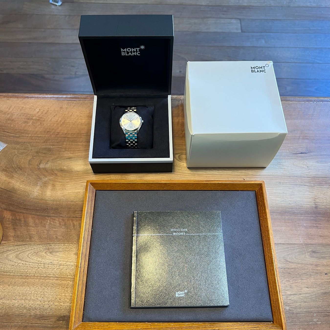Montblanc Orologi: Montblanc Heritage Automatic Full Set 7345 – Usato da Carouge GE venduto da Watchaser 9