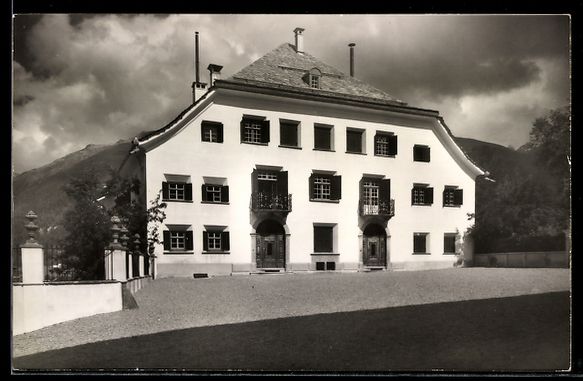 Cartes postales: AK Samaden /Engadin, Plantahaus – D'occasion à Berlin par bartko-reher