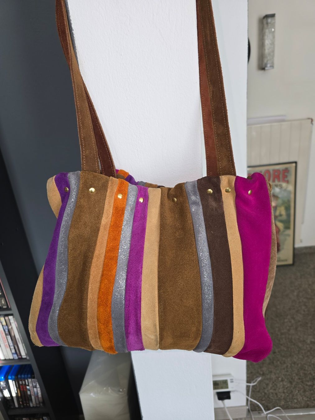 Borse da donna: SAC EN DAIM VERITABLE PIECE UNIQUE – Usato da CORGEMONT venduto da hoodoo2007 1