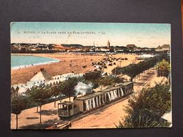 Postkarte Royan 1907 Eisenbahn (P386)