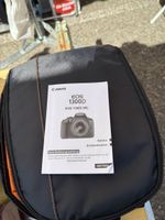 Canon EOS 1300D Kamera mit Tasche und Zubehoer