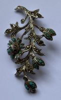 Jugendstilbrosche Replica aus den 80er Jahren Modeschmuck