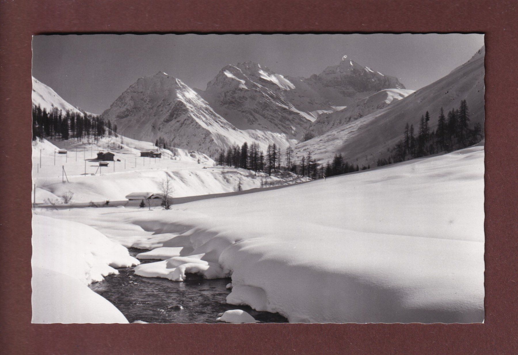 Cartoline postali: DAVOS - Sertigtal - Duncangruppe – Usato da Pully venduto da nicecards